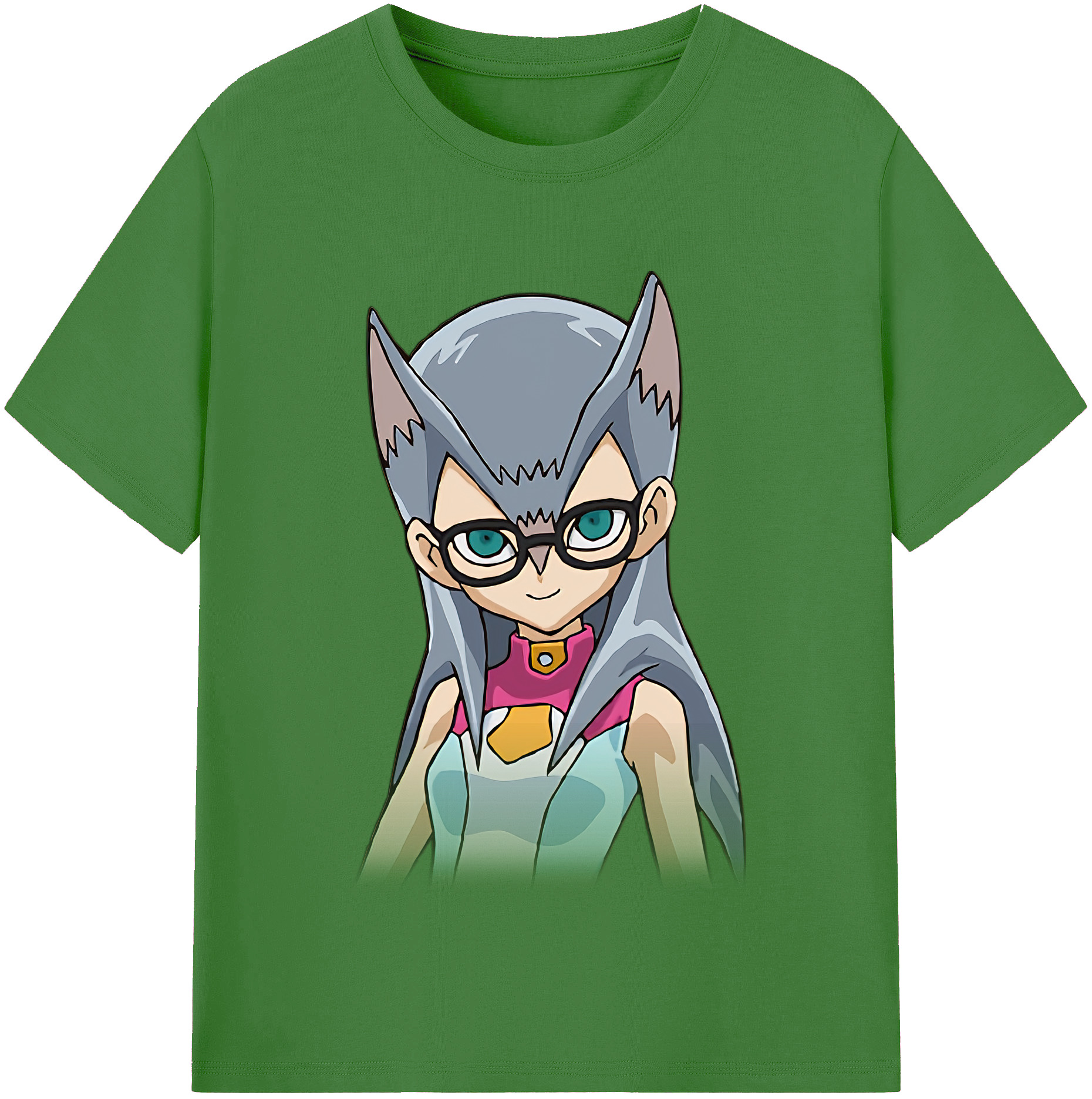 （画像用） 遊☆戯☆王 Yu-Gi-Oh! レディースカジュアルプリントTシャツ（綿100％）